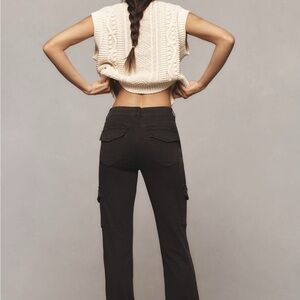 Sanctuary black NWT Sculpted Hayden Cargo Bootcut Jeans